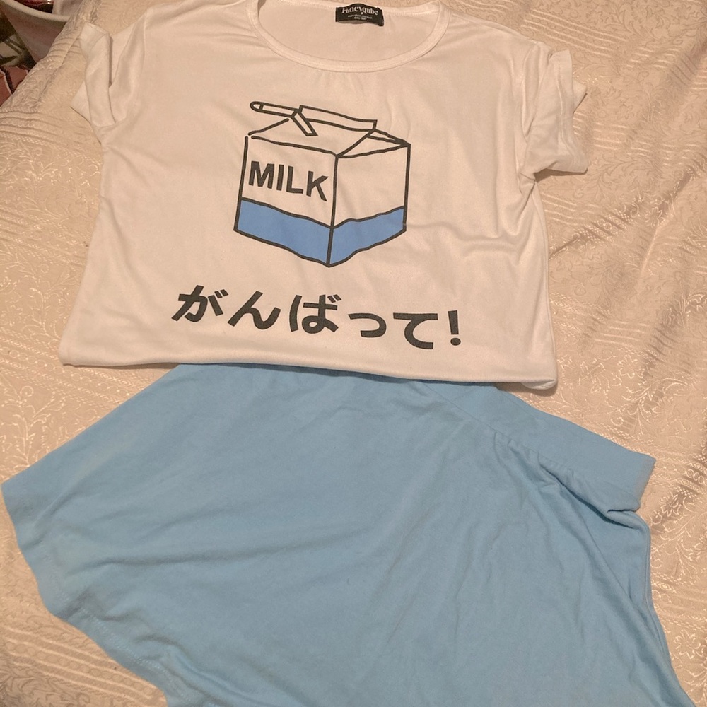 Kawaii Japanese Milk outfit